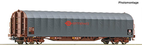 047-76478 - H0 - Schiebeplanenwag. Ermewa